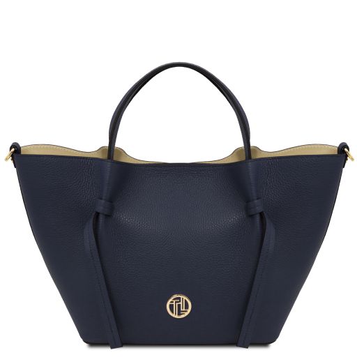 Legame - Leather shopping bag - Large size